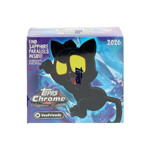 VeeFriends �p��� 2026 Topps Chrome Sapphire Edition Box �g���[�f�B���O�J�[�h �{�b�N�X