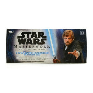 �X�^�[�E�H�[�Y�p��� 2018 Topps Star Wars Masterwork Hobby Box �z�r�[�{�b�N�X 2�T�C������ 4�q�b�g����