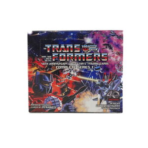 �g�����X�t�H�[�}�[�p��� 2024 Dynamite Entertainment Transformers 40th Anniversary Trading Cards Hobby Box 40���N�L�O