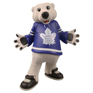 McFarlane Toys�}�N�t�@�[���� Carlton The Bear (Toronto Maple Leafs) NHL 8in �}�X�R�b�g�t�B�M���A McFarlane's SportsPicks
