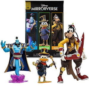 McFarlane Toys}Nt@[ Disney Mirrorverse Genie 5in Scrooge McDuck 5in and Goofy 7C`, ANVtBMA3ZbgAS[hx