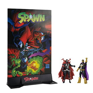 McFarlane Toys}Nt@[ Spawn Page Punchers 2Zbg X|[ƃA`X|[ 3inANVtBMA R~bNt