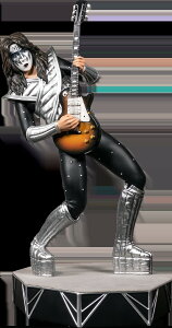 KISS �G�[�X�E�t���[���[ �X�y�[�X�}�� 1/6�X�P�[�� �X�^�`���[ ��33cm Ikon Collectables