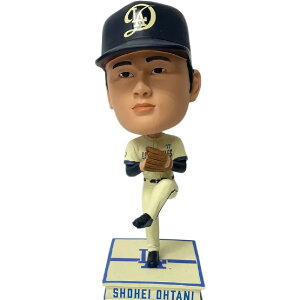 大谷翔平選手 ロサンゼルス ドジャース オルタネイトユニフォーム 24cm ビッグヘッドフィギュア ピッチング 投手 ボブルヘッド フィギュア Foco 公式 限定生産