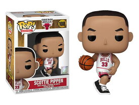 ファンコ NBA スコッティ・ピッペン シカゴ・ブルズ ホームジャージ ビニールフィギュア ボックスプロテクター付き