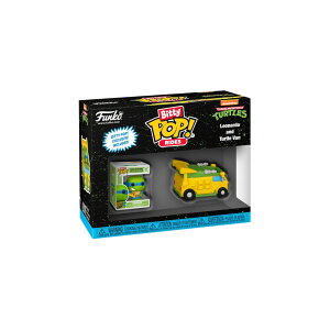 Funko Pop Bitty Ride ティーンエイジ ミュータント ニンジャ タートルズ レオナルド with バン TMNT レトロ クラシック コレクタブル フィギュア 公式グッズ