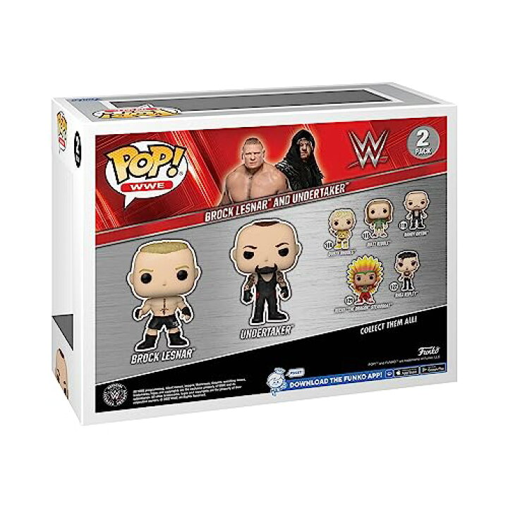 楽天市場】Funko POP WWE ブロック・レスナー アンダーテイカー 2 