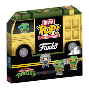 Funko Bitty Pop TMNT 12個セット 2.2cm ミュータントタートルズ レトロ コレクション スタッカブル ディスプレイ棚付き