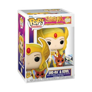 Funko Pop! �}�X�^�[�Y�E�I�u�E�U�E���j�o�[�X �V�[�� & �J�E�� �t�B�M���A Funko Pop! Masters of the Universe She-Ra with Kowl �r�j�[���t�B�M���A �R���N�V����