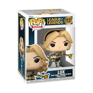 Funko Pop! ���[�O �I�u ���W�F���h ���b�N�X �t�B�M���A League of Legends Lux �r�j�[���� �Q�[���L�����N�^�[ �R���N�^�[ �A�C�e��