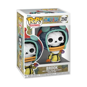Funko Pop! �����s�[�X �u���b�N �G�b�O�w�b�h�� �t�B�M���A �r�j�[���t�B�M���A �A�j�� �L�����N�^�[ �O�b�Y �R���N�V���� Funko Pop! One Piece Brook Egghead Arc