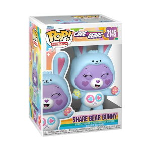 Funko Pop! �P�A�x�A �J�Y���Y �V�F�A�x�A �o�j�[ �X�v�����O �t�B�M���A Funko Pop! Care Bear Cousins Share Bear Bunny �L�����N�^�[ �r�j�[�� �t�B�M���A �v���[���g �M�t�g