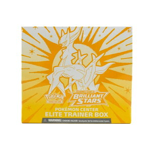 �|�P�����p��� 2022 Sword & Shield Brilliant Stars Pokemon Center Elite Trainer Box �G���[�g�g���[�i�[�{�b�N�X �|�P�����Z���^�[����
