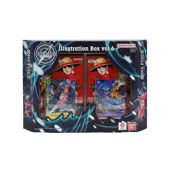ワンピースカード英語版 One Piece TCG Illustration Box Vol. 6 ホビーボックス プロモカード ブースターパック封入