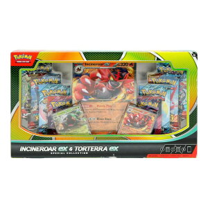 �|�P�����p��� 2024 Incineroar ex & Torterra ex Special Collection Box �X�y�V�����R���N�V�����{�b�N�X �v�����J�[�h 8�p�b�N����