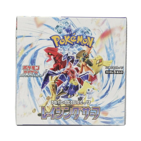 ポケモン英語版 2023 Pokemon Scarlet & Violet: Raging Surf Booster Box 30パック入り ホビーボックス