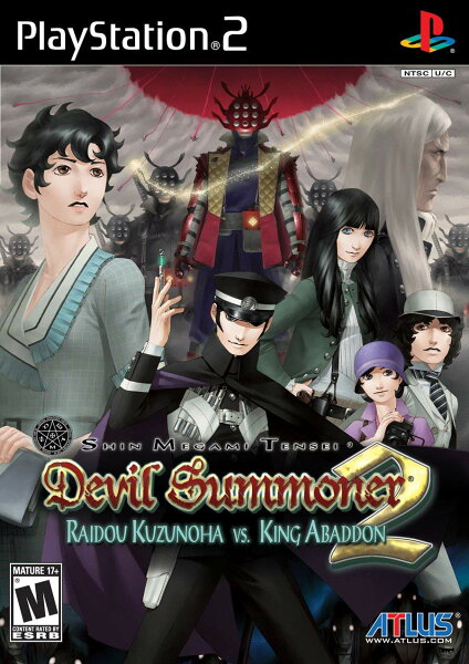 Shin Megami Tensei: Devil Summoner 2: Raidou Kuzunoha versus King Abaddon 北米版 PS2 プレイステーション2 海外版ソフト