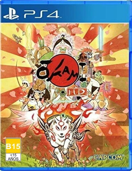 Okami HD - PlayStation 4 北米版 PS4 プレイステーション4 海外版ソフト