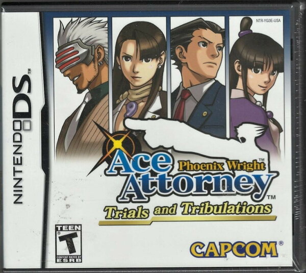 Phoenix Wright Trials and Tribulations NDS (Brand New Factory Sealed US Version) 北米版 DS ニンテンドーDS 海外版ソフト