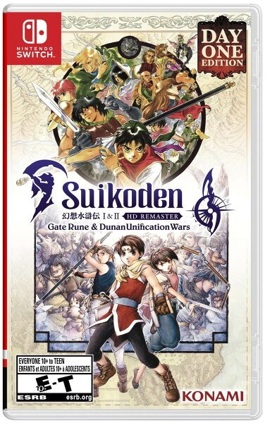 Suikoden I & II Remastered - Nintendo Switch 北米版 Switch ニンテンドースイッチ 海外版ソフト