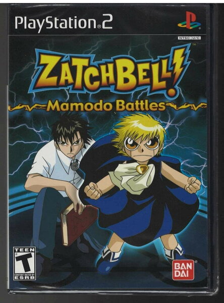 Zatch Bell! Mamodo Battles PS2 (Brand New Factory Sealed US Version) playstation 北米版 PS2 プレイステーション2 海外版ソフト