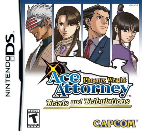 Phoenix Wright Trials and Tribulations - Nintendo DS 北米版 DS ニンテンドーDS 海外版ソフト