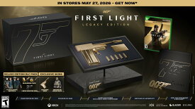 007 First Light - Legacy Edition - Xbox Series X 北米版 Xbox Series X エックスボックス 海外版ソフト