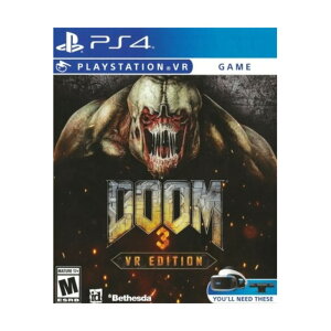 Doom 3 VR Edition - Playstation 4 PSVR �k�Ĕ� PS4 �v���C�X�e�[�V����4 �C�O�Ń\�t�g