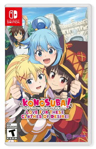 KONOSUBA - God's Blessing on this Wonderful World! Love For These Clothes Of Desire! - Nintendo Switch �k�Ĕ� Nintendo Switch �j���e���h�[�X�C�b�` �C�O�Ń\�t�g