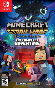 Telltale Games Minecraft: Story Mode - The Complete Adventure (NS) �k�Ĕ� Nintendo Switch �j���e���h�[�X�C�b�` �C�O�Ń\�t�g