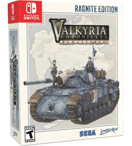Valkyria Chronicles Remastered Ragnite Edition (Limited Run Games #254) - for Nintendo Switch �k�Ĕ� Nintendo Switch �j���e���h�[�X�C�b�` �C�O�Ń\�t�g