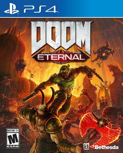 DOOM Eternal: Standard Edition - PlayStation 4 �k�Ĕ� PS4 �v���C�X�e�[�V����4 �C�O�Ń\�t�g