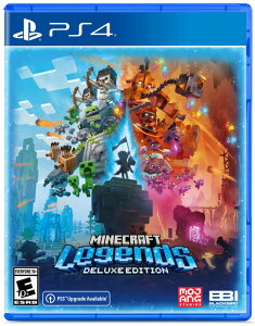Minecraft Legends - Deluxe Edition PlayStation 4 �k�Ĕ� PS4 �v���C�X�e�[�V����4 �C�O�Ń\�t�g