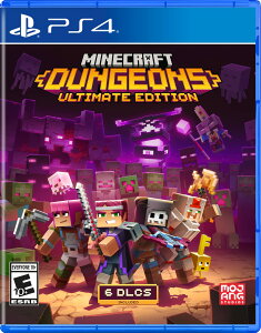 Minecraft Dungeons Ultimate Edition - PlayStation 4 �k�Ĕ� PS4 �v���C�X�e�[�V����4 �C�O�Ń\�t�g
