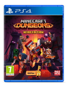 Minecraft Dungeons - Hero Edition (PS4) �k�Ĕ� PS4 �v���C�X�e�[�V����4 �C�O�Ń\�t�g