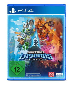 Mojang Studios Minecraft Legends - Deluxe Edition - PS4 �k�Ĕ� PS4 �v���C�X�e�[�V����4 �C�O�Ń\�t�g