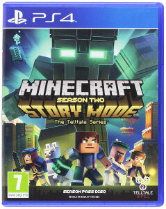 Minecraft Story Mode - Season 2 Pass Disc (PS4) �k�Ĕ� PS4 �v���C�X�e�[�V����4 �C�O�Ń\�t�g