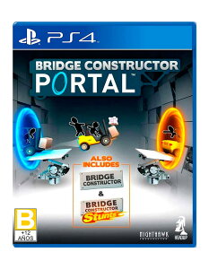 Bridge Constructor Portal - PlayStation 4 �k�Ĕ� PS4 �v���C�X�e�[�V����4 �C�O�Ń\�t�g