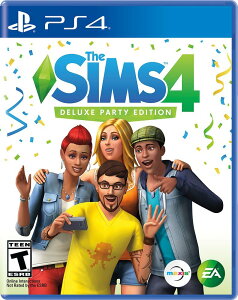 The Sims 4 Deluxe Party Edition - PlayStation 4 �k�Ĕ� PS4 �v���C�X�e�[�V����4 �C�O�Ń\�t�g