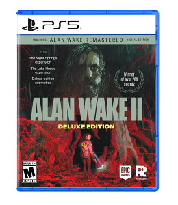 Alan Wake 2 Deluxe Edition - PlayStation 5 �k�Ĕ� PS5 �v���C�X�e�[�V����5 �C�O�Ń\�t�g