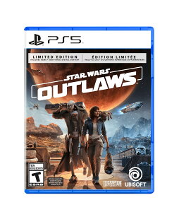 Star Wars Outlaws - Limited Edition (Amazon Exclusive), PlayStation 5 �k�Ĕ� PS5 �v���C�X�e�[�V����5 �C�O�Ń\�t�g