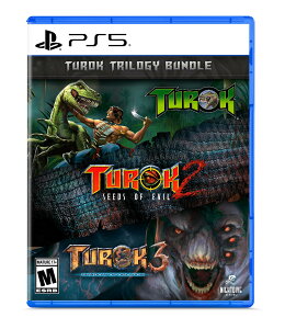 Turok Trilogy Bundle - PlayStation 5 �k�Ĕ� PS5 �v���C�X�e�[�V����5 �C�O�Ń\�t�g