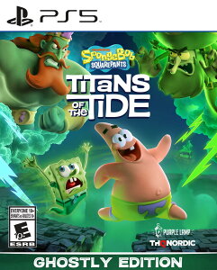 SpongeBob SquarePants: Titans of the Tide: Ghostly Edition - PlayStation 5 (Amazon Exclusive) �k�Ĕ� PS5 �v���C�X�e�[�V����5 �C�O�Ń\�t�g