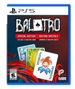 Balatro Special Edition - PlayStation 5 �k�Ĕ� PS5 �v���C�X�e�[�V����5 �C�O�Ń\�t�g