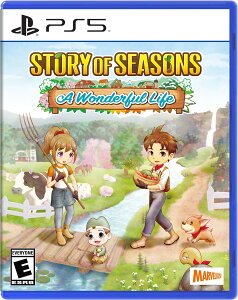 STORY OF SEASONS: A Wonderful Life - PlayStation 5 �k�Ĕ� PS5 �v���C�X�e�[�V����5 �C�O�Ń\�t�g