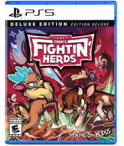 Them's Fighting Herds: Deluxe Edition (PS5) �k�Ĕ� PS5 �v���C�X�e�[�V����5 �C�O�Ń\�t�g