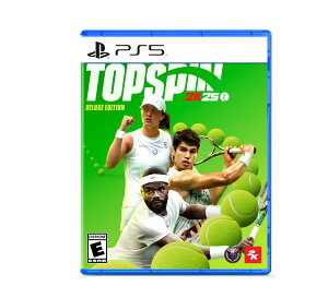 Top Spin 2K25 Deluxe Edition - PlayStation 5 �k�Ĕ� PS5 �v���C�X�e�[�V����5 �C�O�Ń\�t�g
