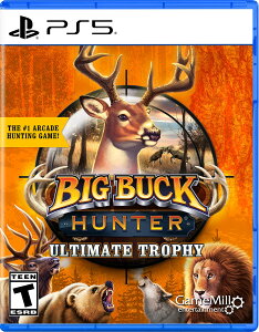Big Buck Hunter: Ultimate Trophy - PlayStation 5 �k�Ĕ� PS5 �v���C�X�e�[�V����5 �C�O�Ń\�t�g