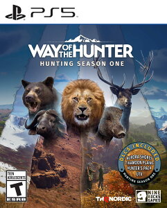 Way of the Hunter - Hunting Season One - PlayStation 5 �k�Ĕ� PS5 �v���C�X�e�[�V����5 �C�O�Ń\�t�g