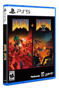 DOOM + DOOM II (Limited Run Games #144) - for Playstation 5 �k�Ĕ� PS5 �v���C�X�e�[�V����5 �C�O�Ń\�t�g